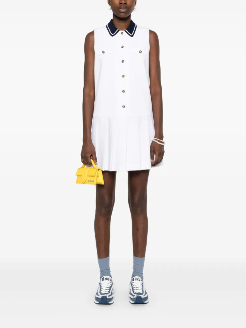SANDRO  pleated mini dress