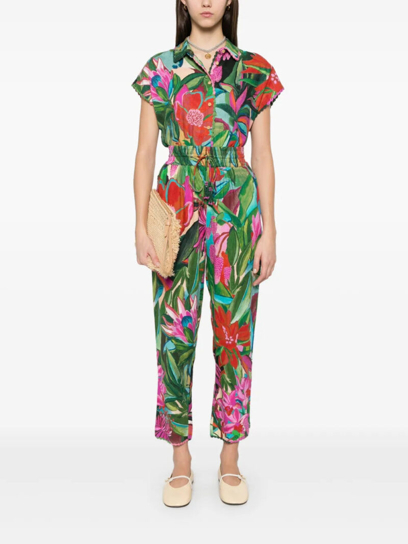 FARM Rio  floral-print shirt