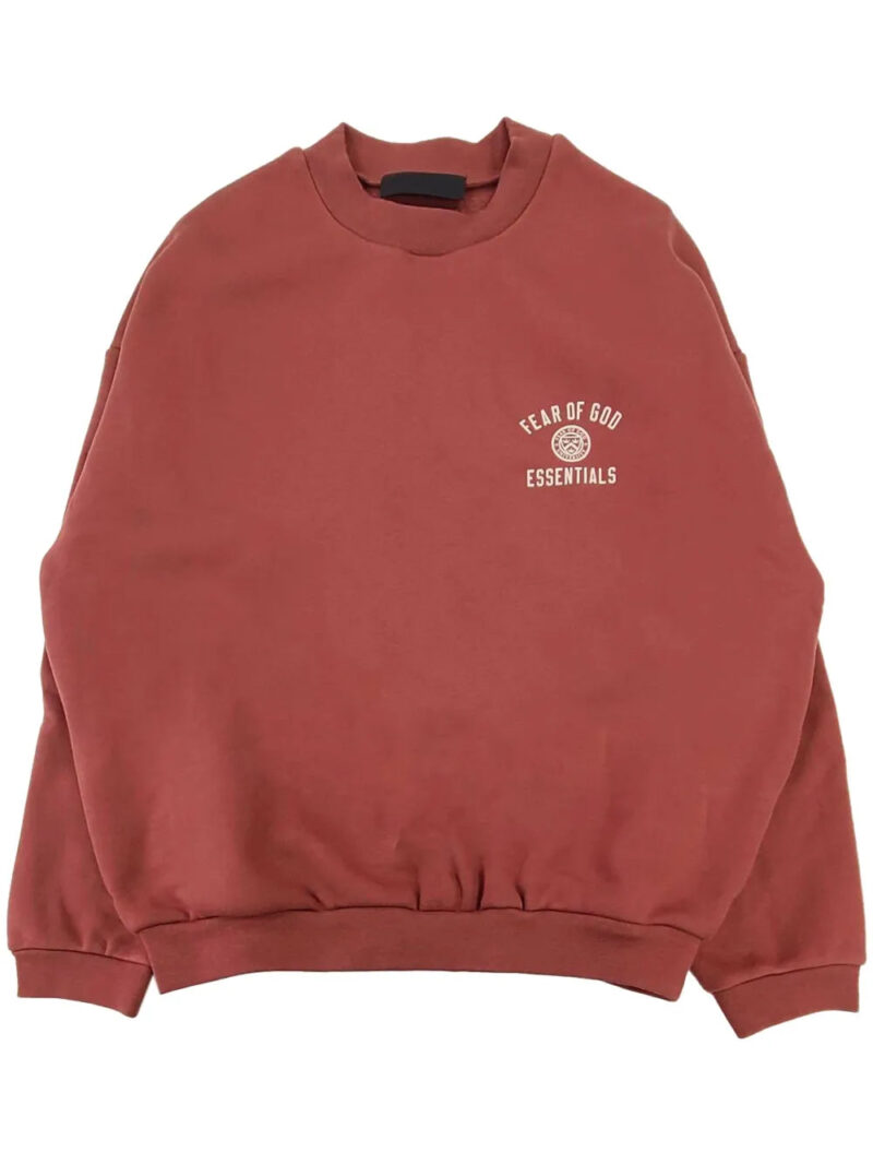 FEAR OF GOD ESSENTIALS  logo-print sweatshirt