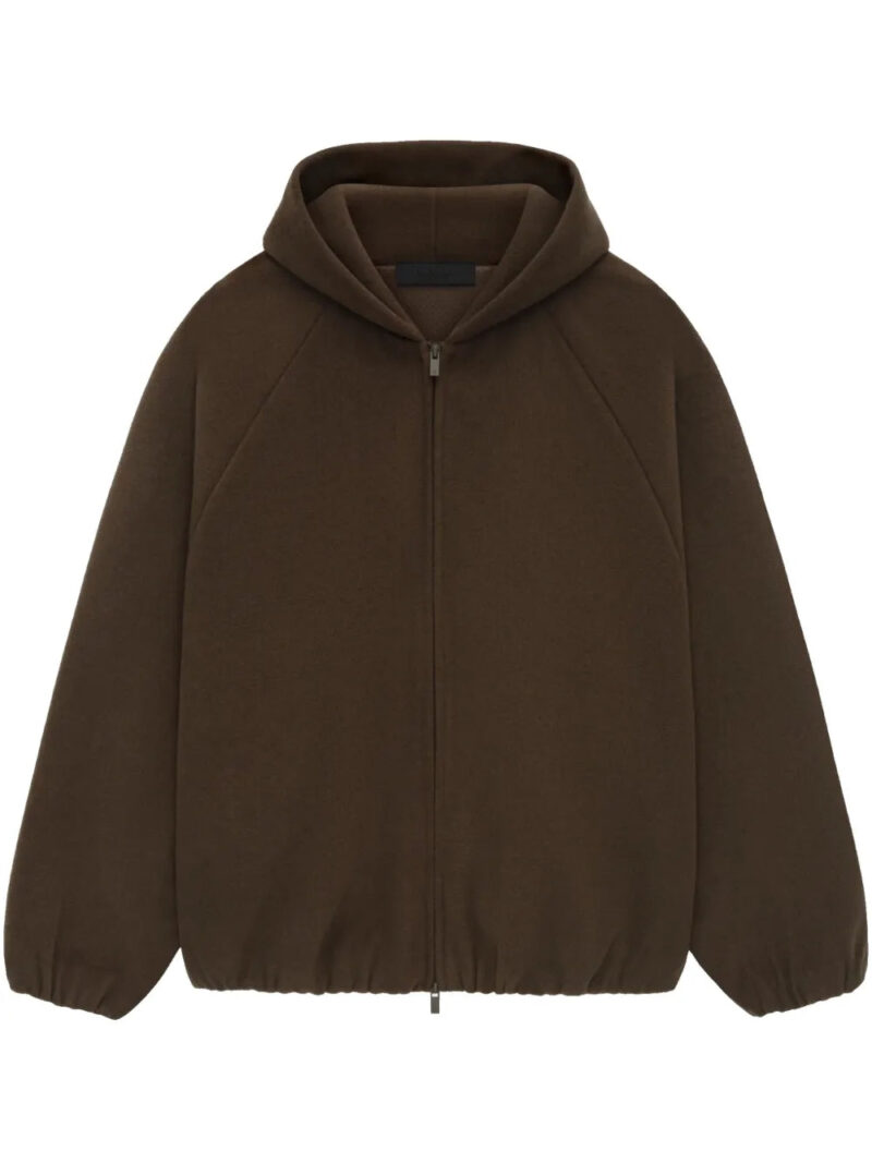 FEAR OF GOD ESSENTIALS  hooded bomber jacket