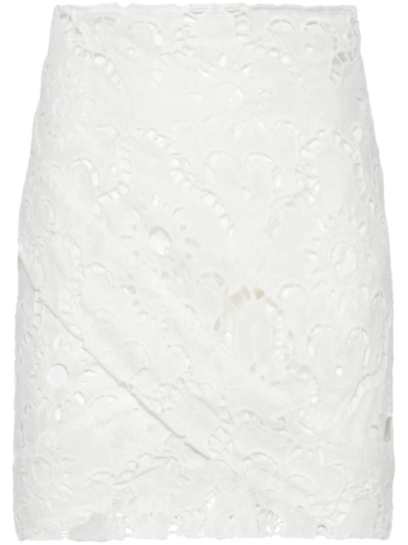 FARM Rio broderie-anglaise mini skirt