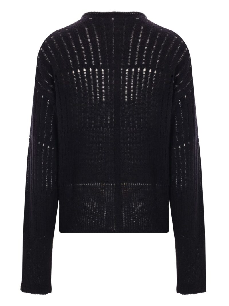 Rick Owens  ribbed-knit sweater