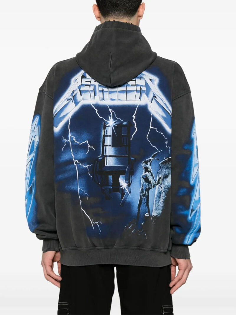 Represent  x Metallica Ride The Lightning hoodie