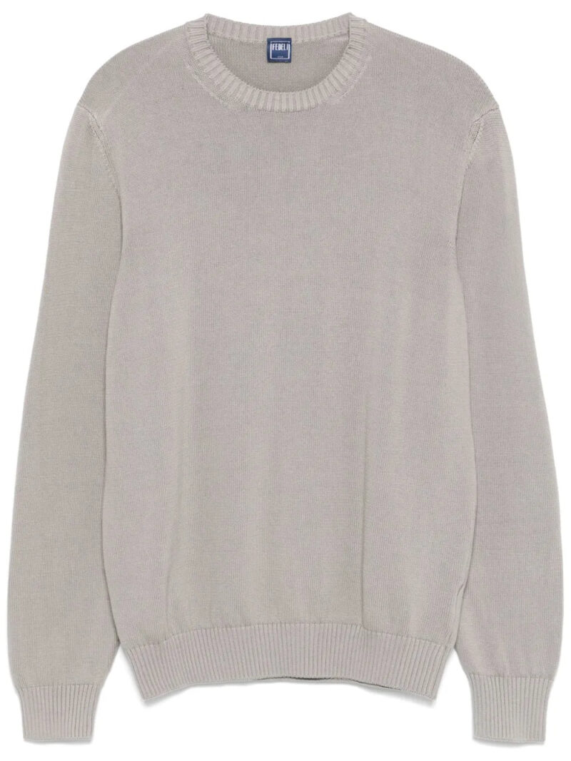 Fedeli  organic-cotton sweater