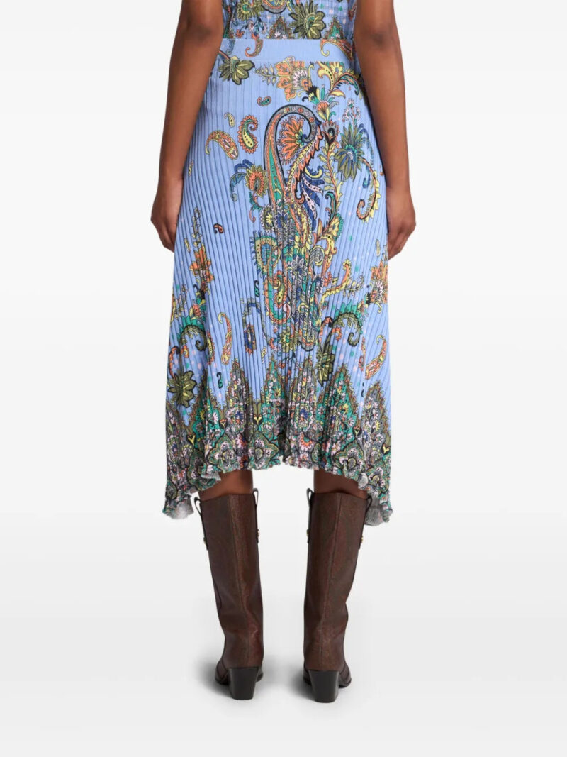 ETRO  ribbed-knit skirt