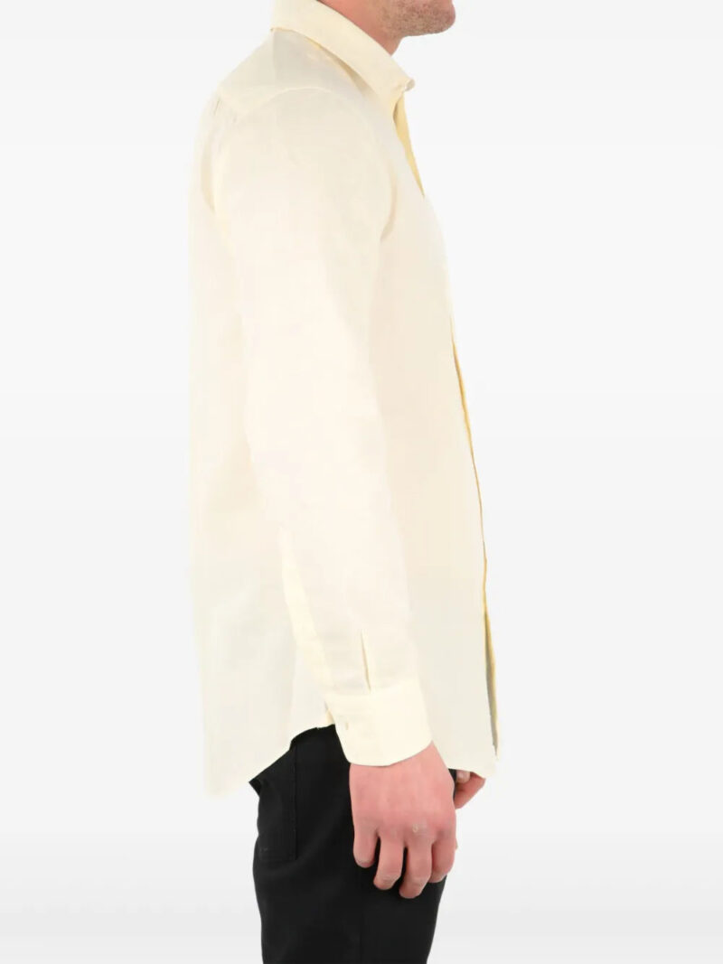 Salvatore Piccolo  curved-hem button-up shirt