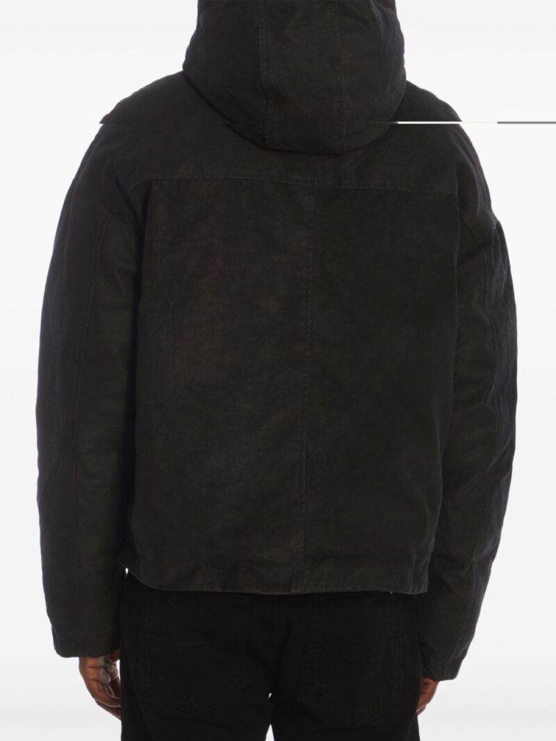 Salvatore Santoro  down-feather reversible hoodie jacket