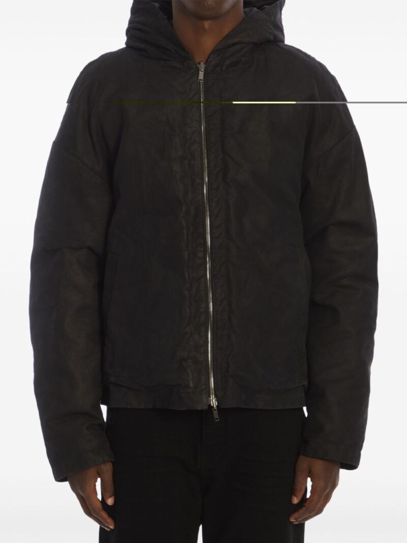 Salvatore Santoro  down-feather reversible hoodie jacket