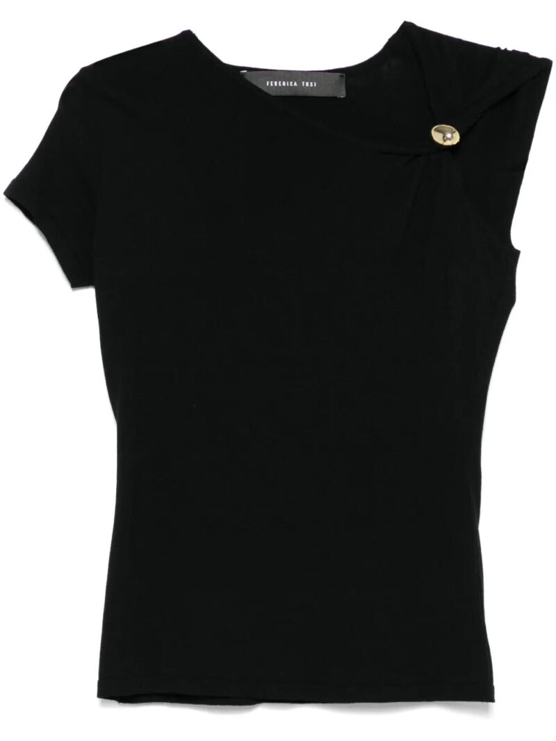 Federica Tosi  pin-detailed top
