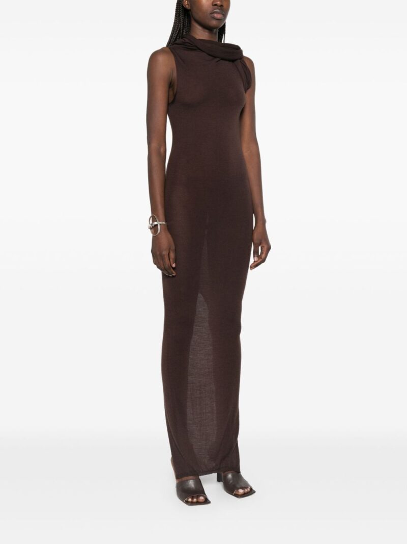 Rick Owens Banded T maxi dress