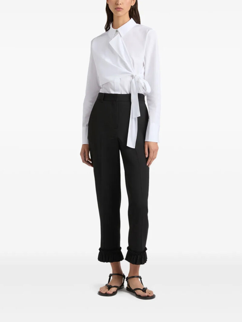 Ports 1961  ruffled-hem trousers