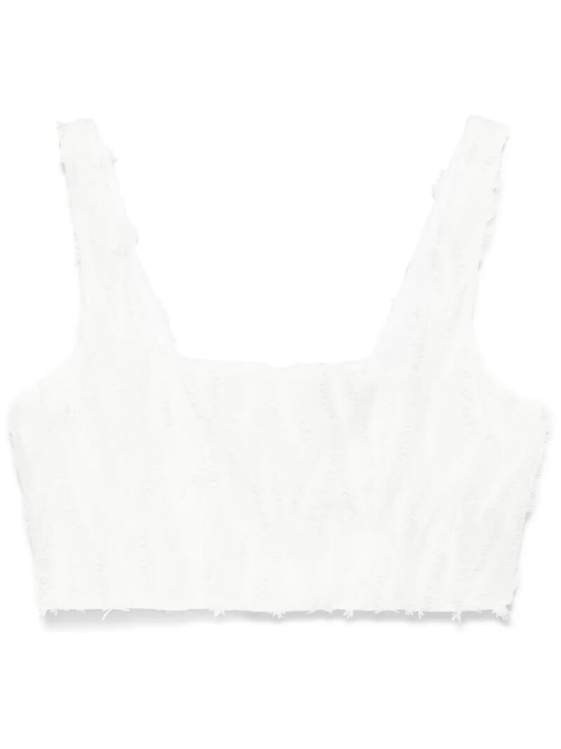 Federica Tosi  appliqué-detail top