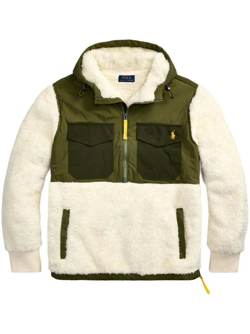Polo Ralph Lauren  Pile fleece hybrid hoodie