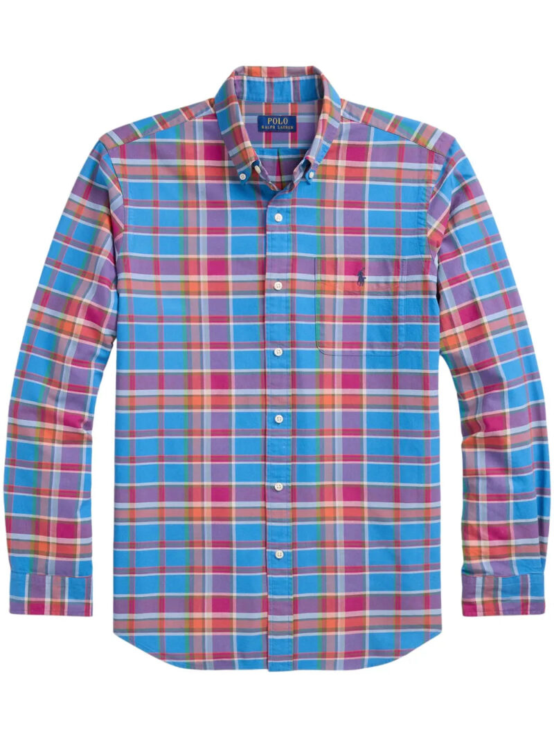 Polo Ralph Lauren  plaid poplin shirt