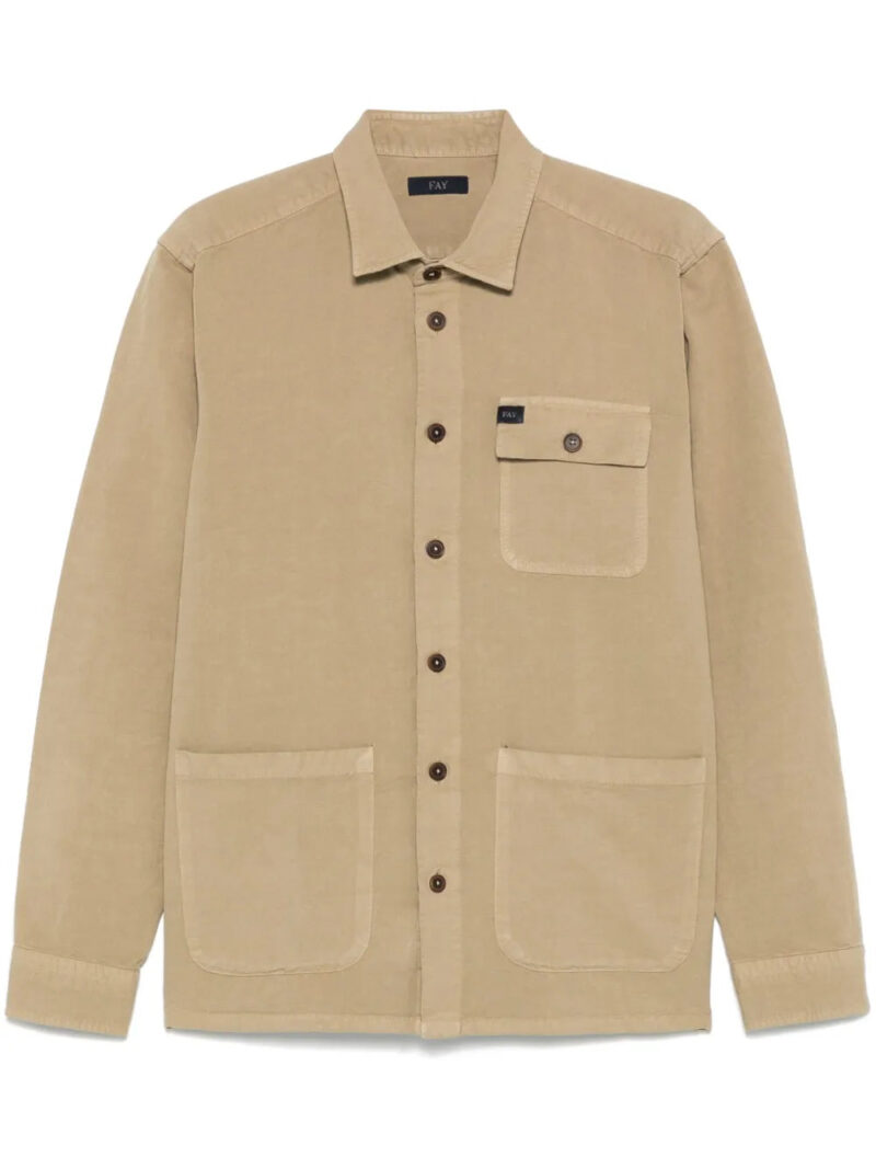 Fay  button-up overshirt