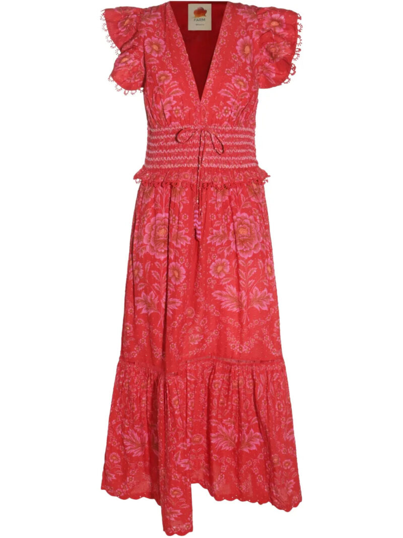 FARM Rio  floral-print maxi dress