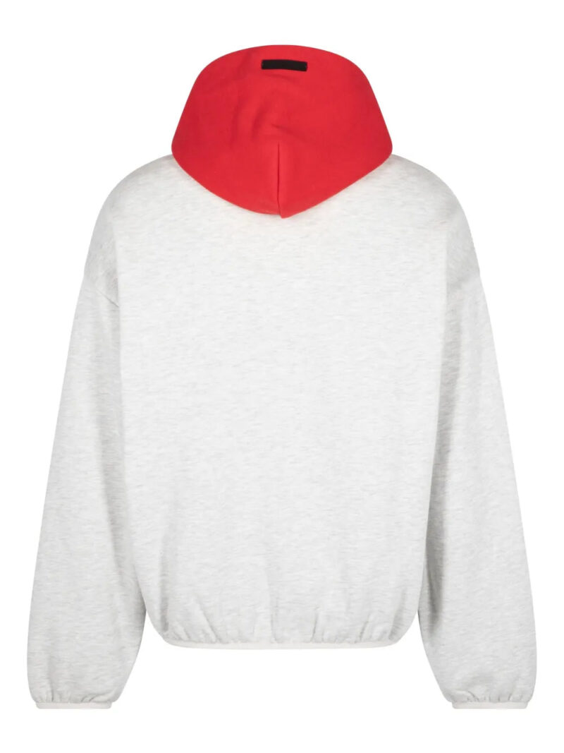 FEAR OF GOD ESSENTIALS x NBA Bulls Essentials "Light Heather" hoodie