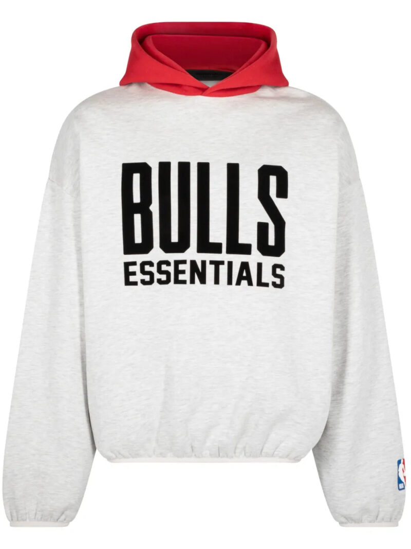 FEAR OF GOD ESSENTIALS  x NBA Bulls Essentials "Light Heather" hoodie