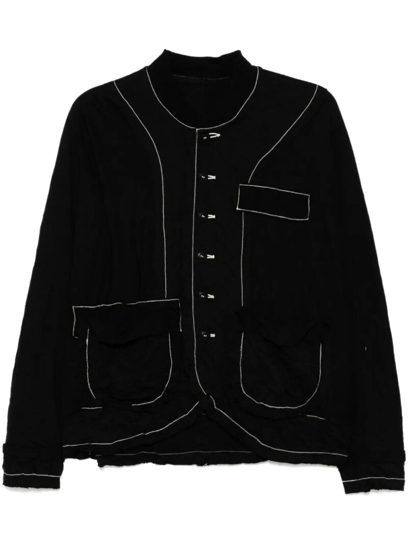 Y's  patchwork design jacket