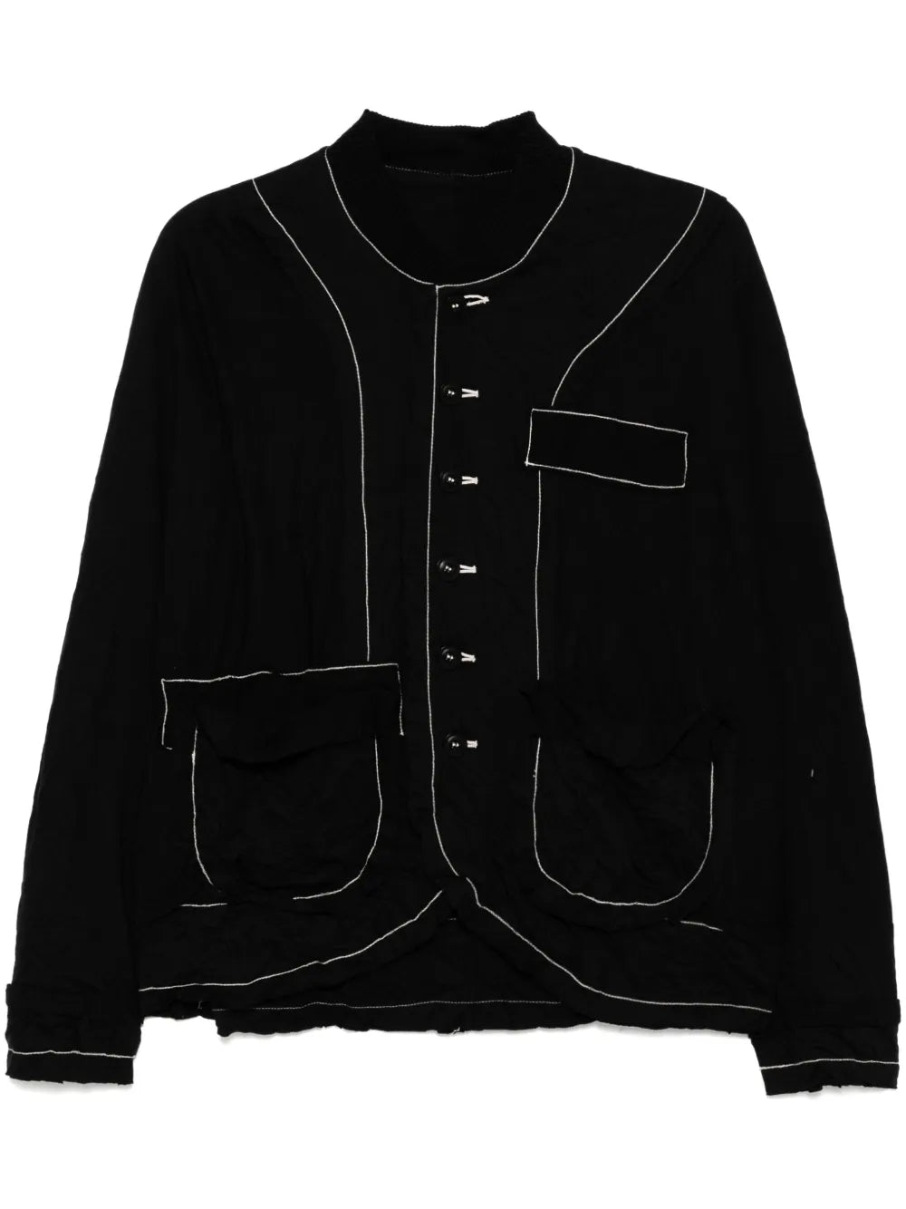 Y's patchwork design jacket