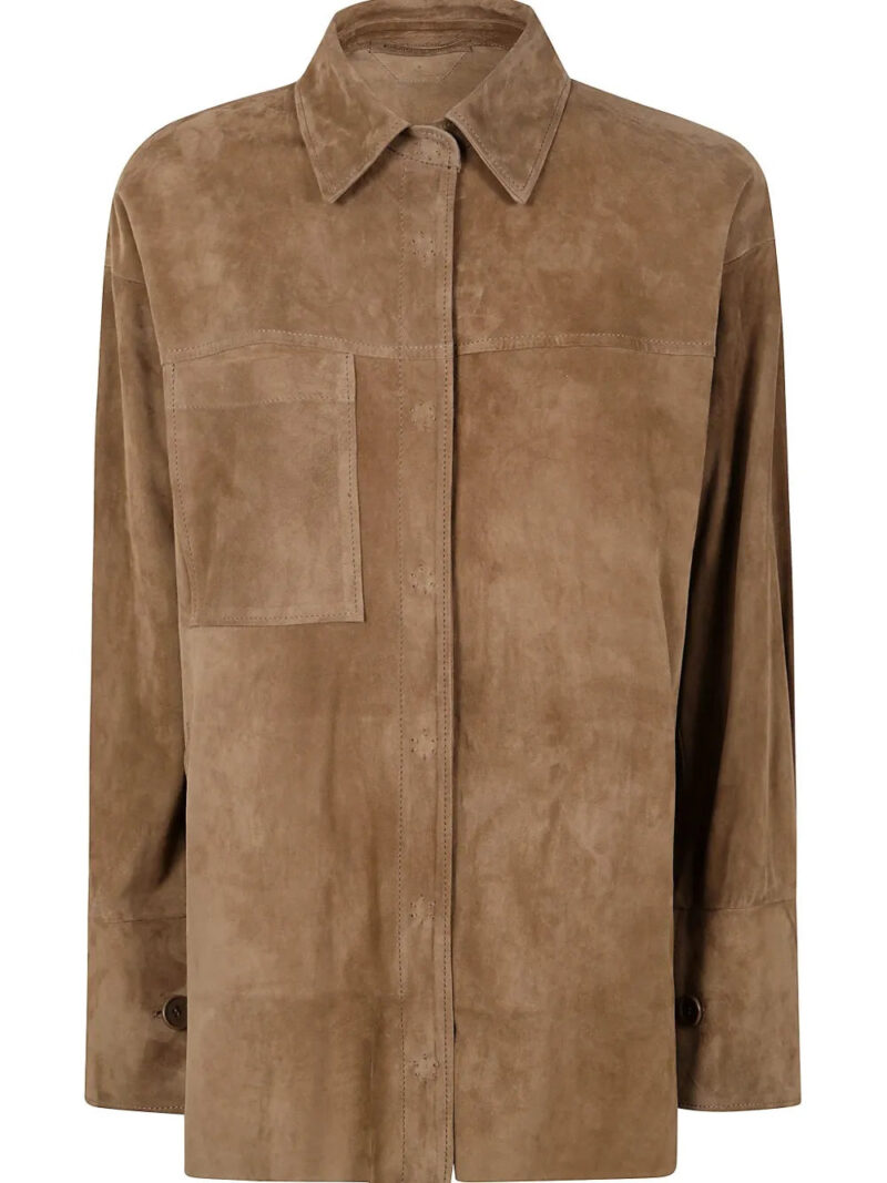 Salvatore Santoro  suede shirt