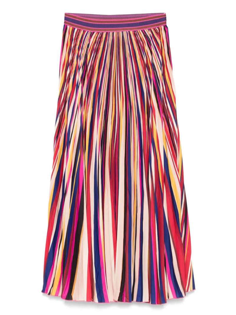 FARM Rio  striped maxi skirt