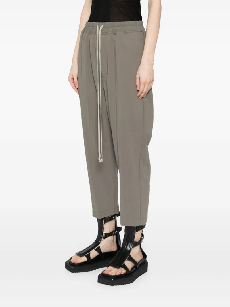 Rick Owens drawstring astaires cropped trousers