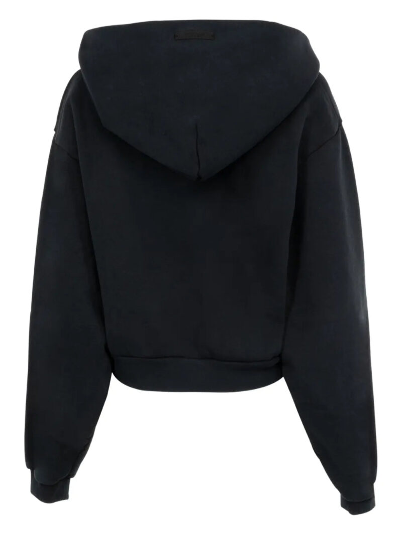 FEAR OF GOD ESSENTIALS heavy-fleece cropped hoodie