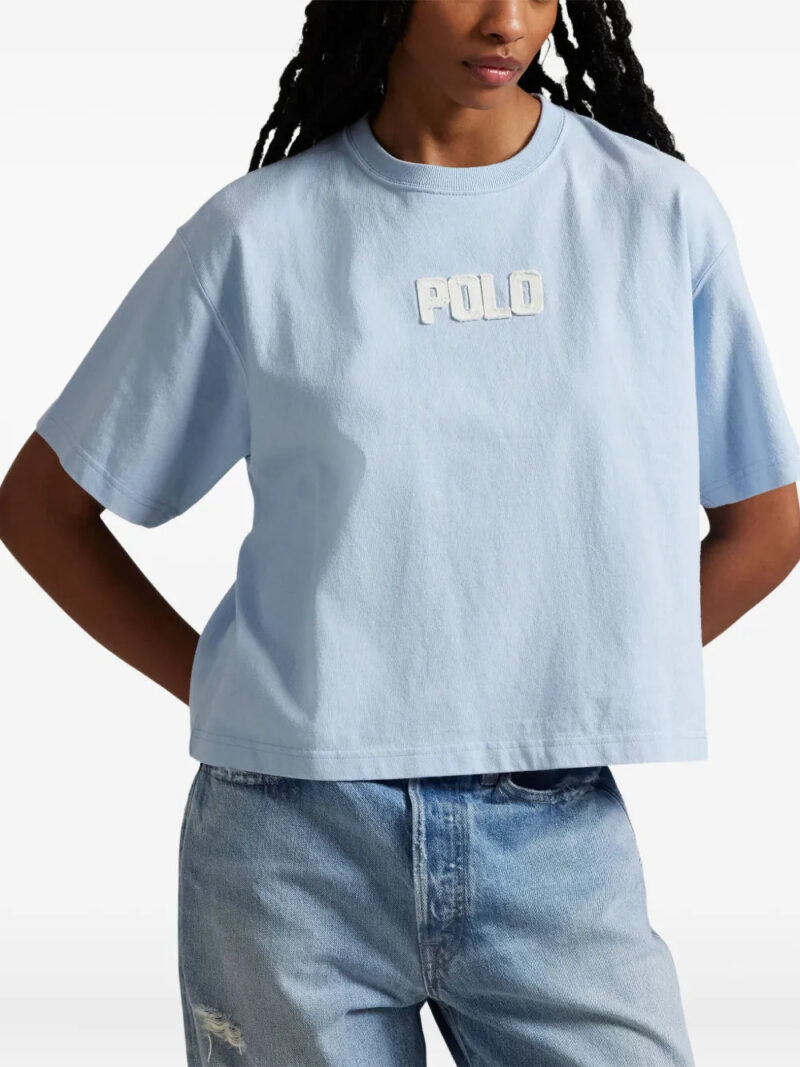 Polo Ralph Lauren logo-lettering T-shirt
