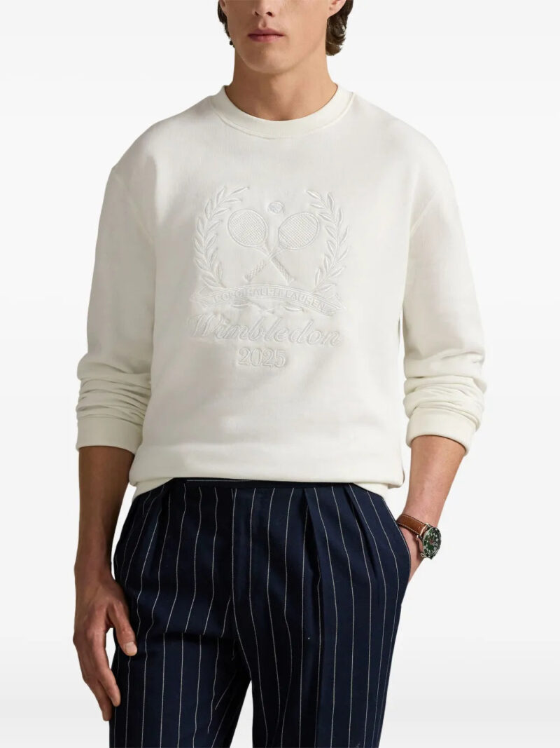 Polo Ralph Lauren  x Wimbeldon embroidered sweatshirt