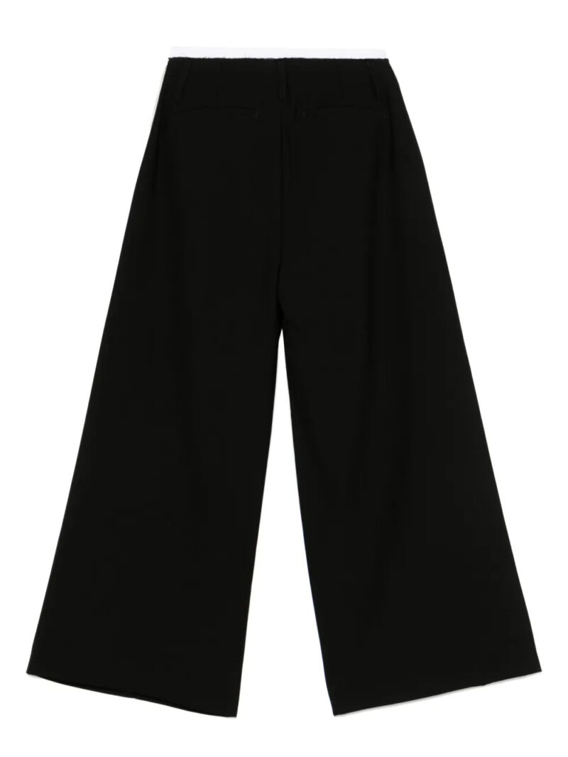 Feng Chen Wang  contrasting-trim trousers