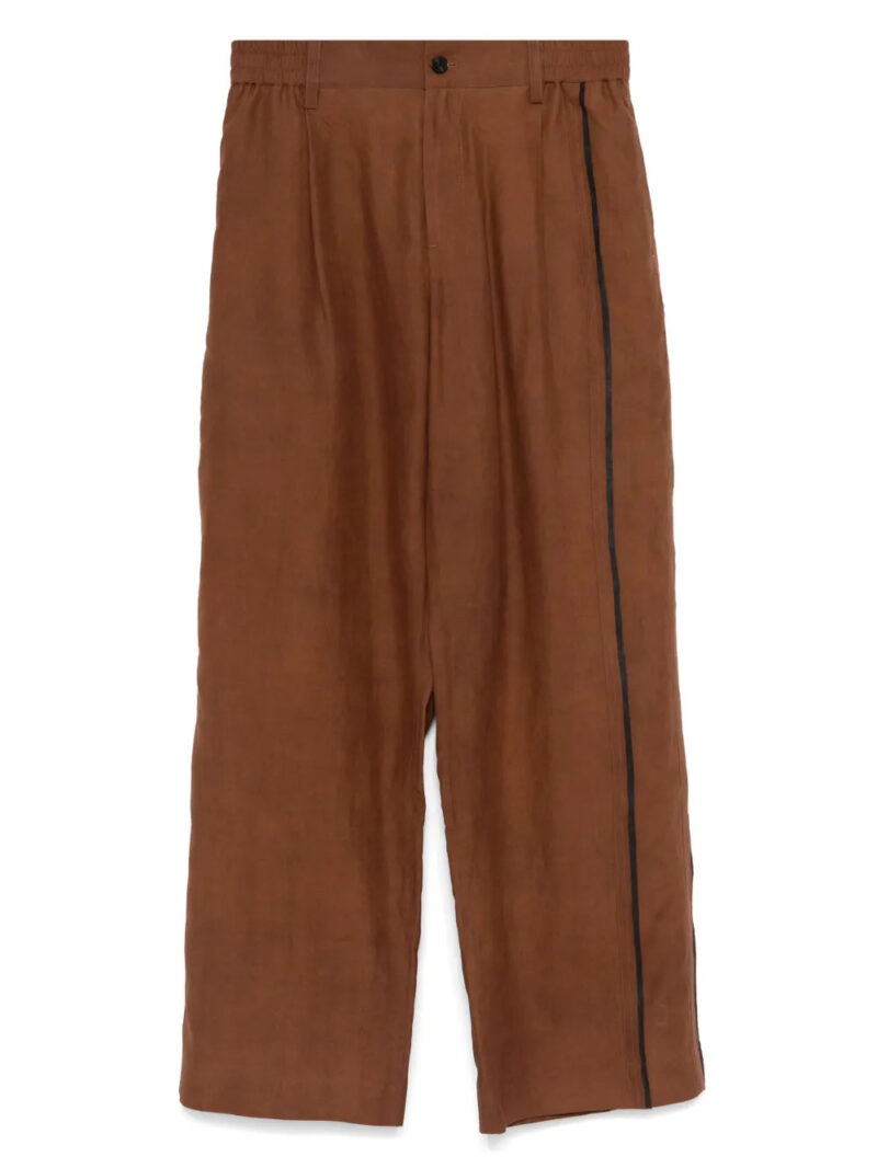 Feng Chen Wang  silk trousers