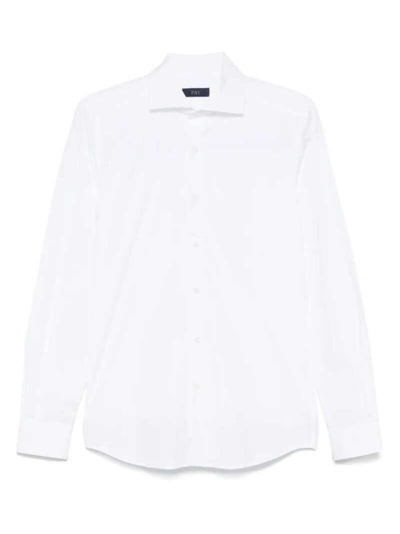Fay  stretch poplin shirt
