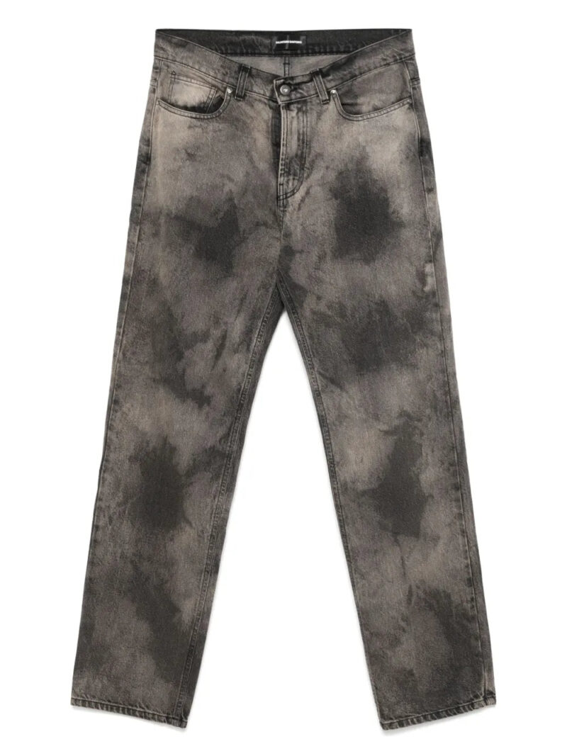 Salvatore Santoro  marbled-effect jeans