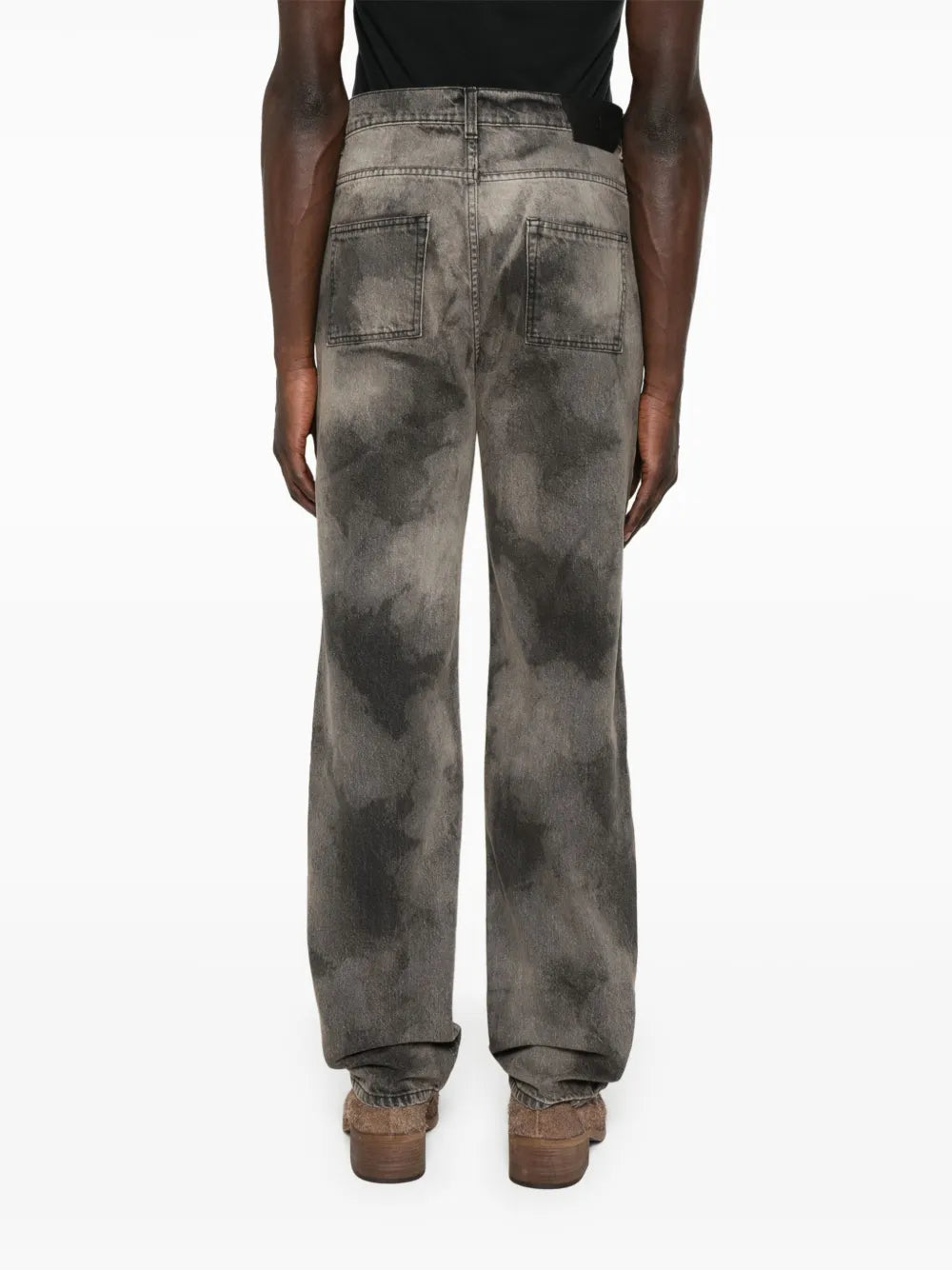 Salvatore Santoro marbled-effect jeans - Image 4