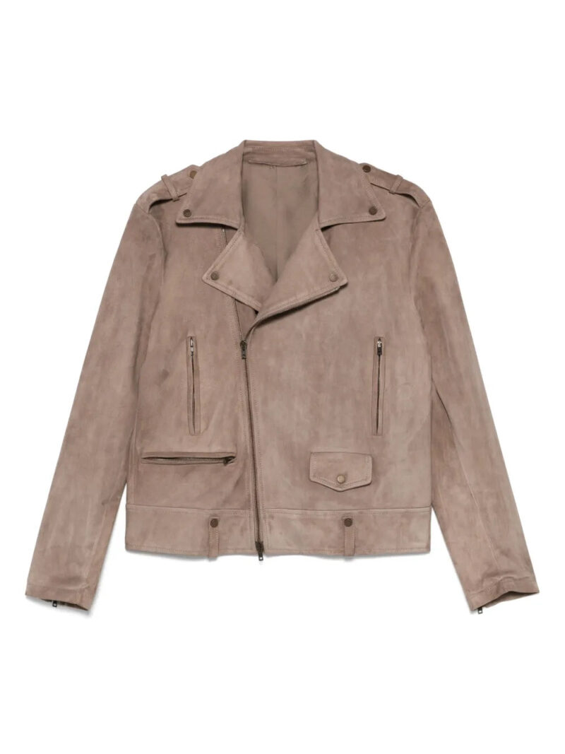 Salvatore Santoro  sude biker jacket