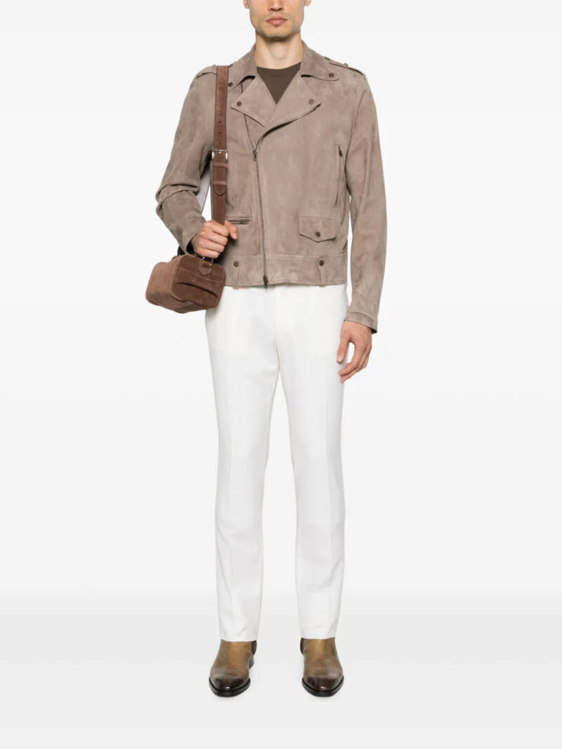 Salvatore Santoro  sude biker jacket