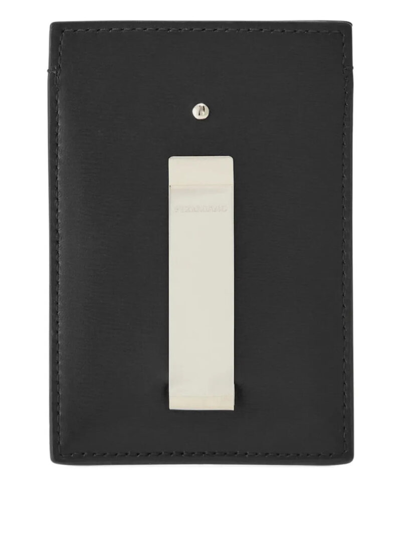 Ferragamo  logo-stamp leather cardholder