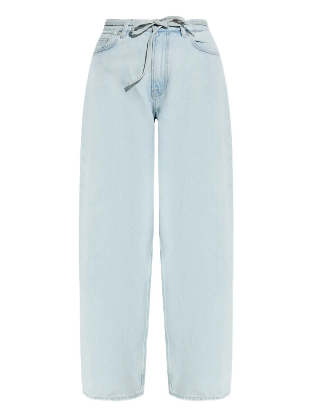 SAMSOE SAMSOE drawstring cotton jeans