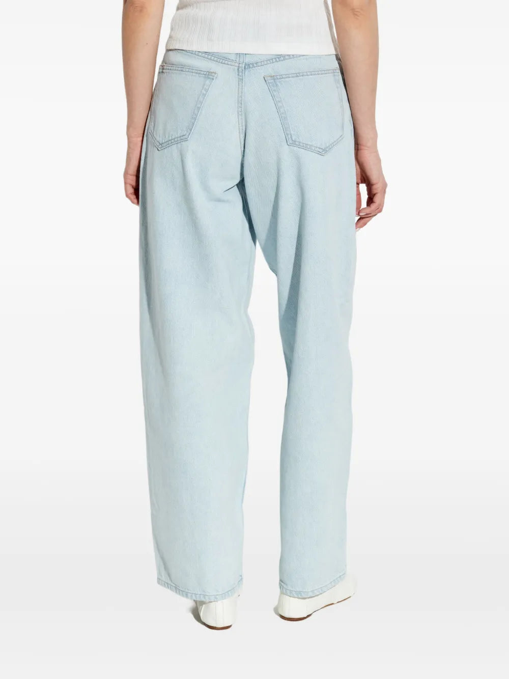 SAMSOE SAMSOE drawstring cotton jeans - Image 4