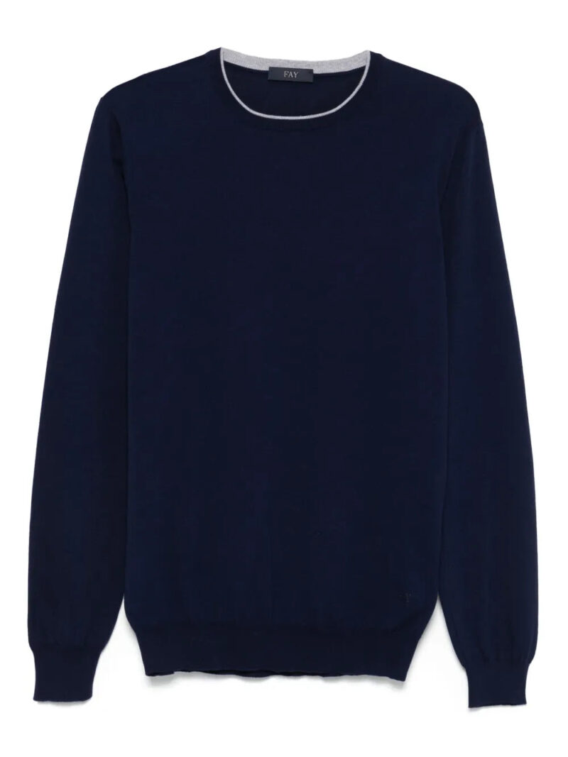 Fay  fine-knit top