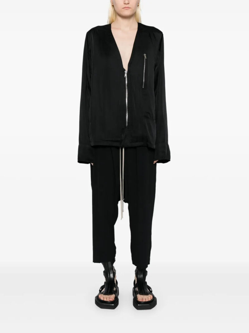 Rick Owens  drawstring cropped trousers