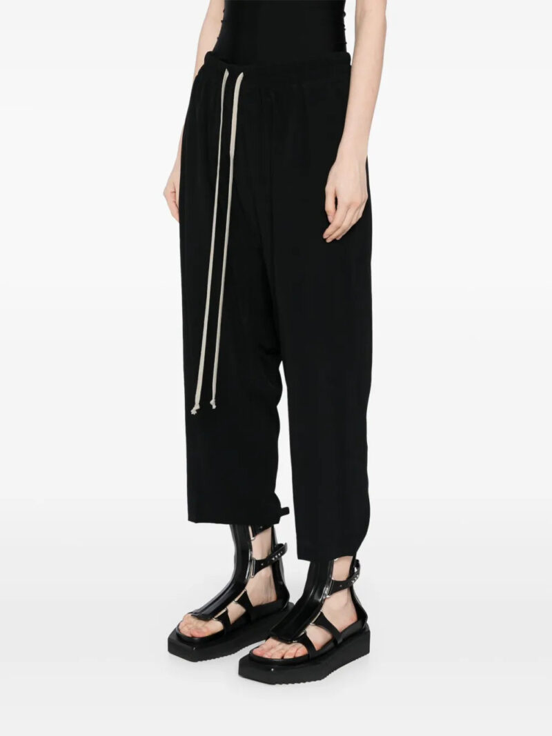 Rick Owens  drawstring cropped trousers
