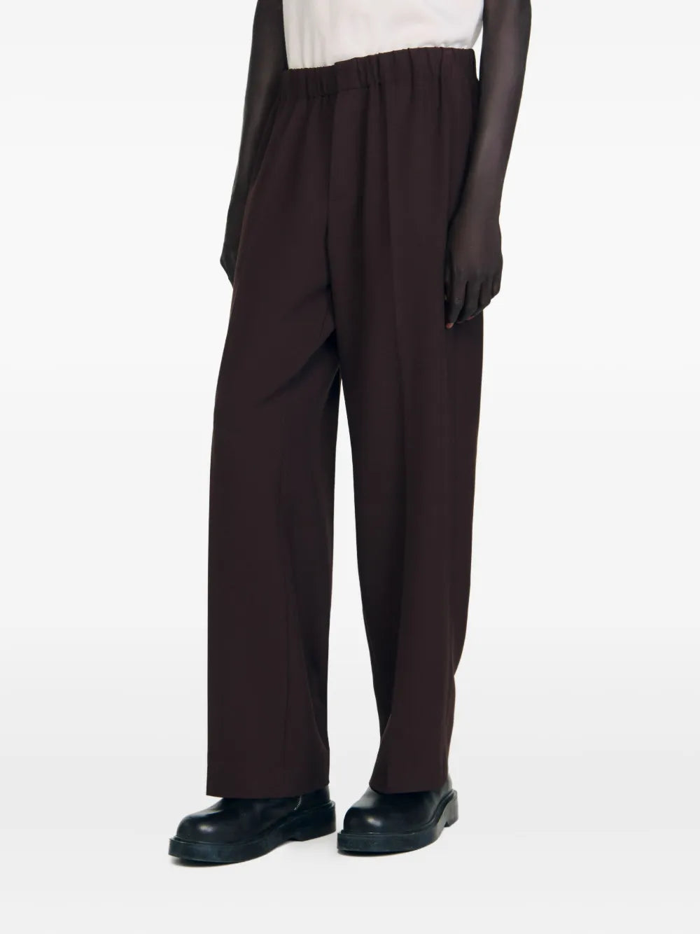 SANDRO elastic-waist pleated trousers - Image 3