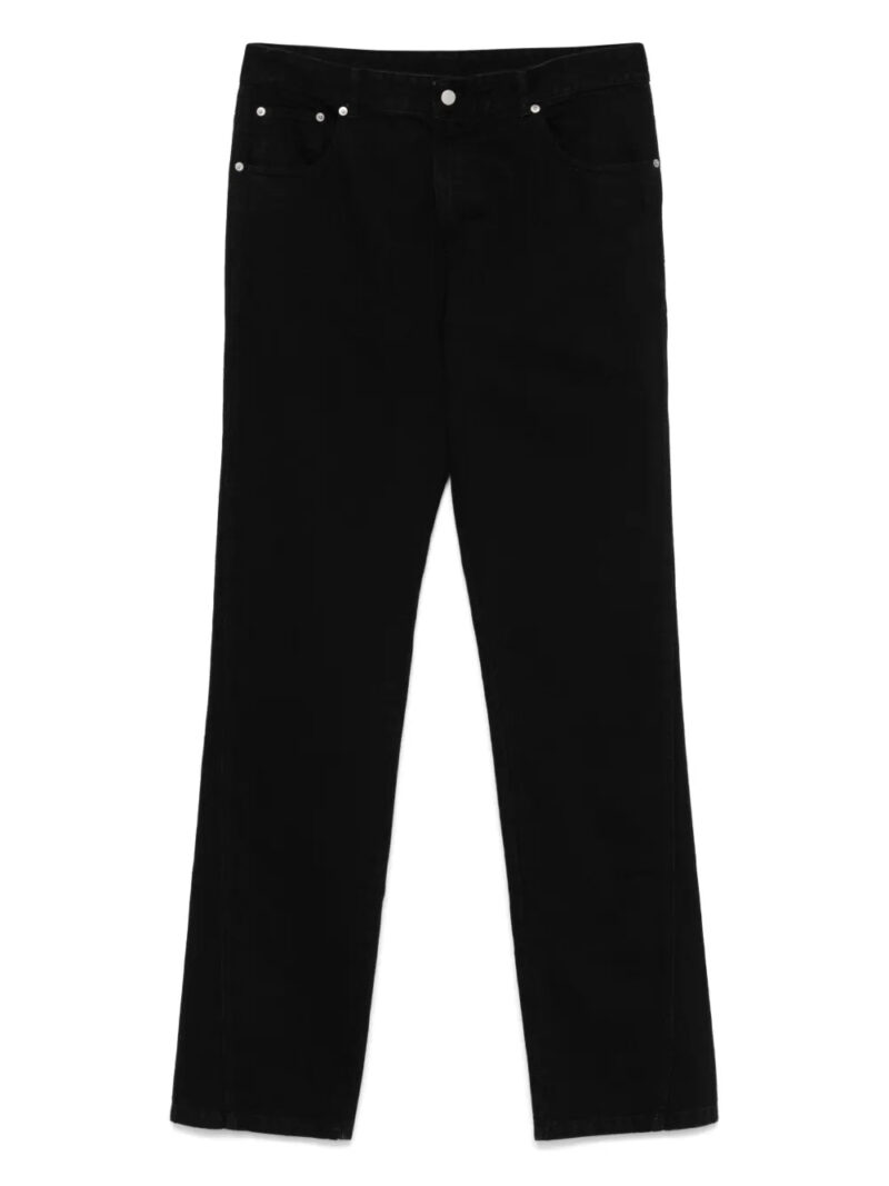 Post Archive Faction  logo-patch jeans