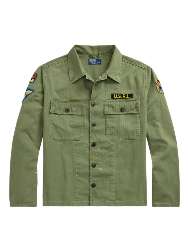 Polo Ralph Lauren  patch-detailing shirt jacket
