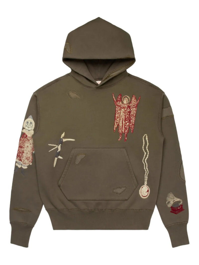 Samuel Zelig  Antique embellished hoodie