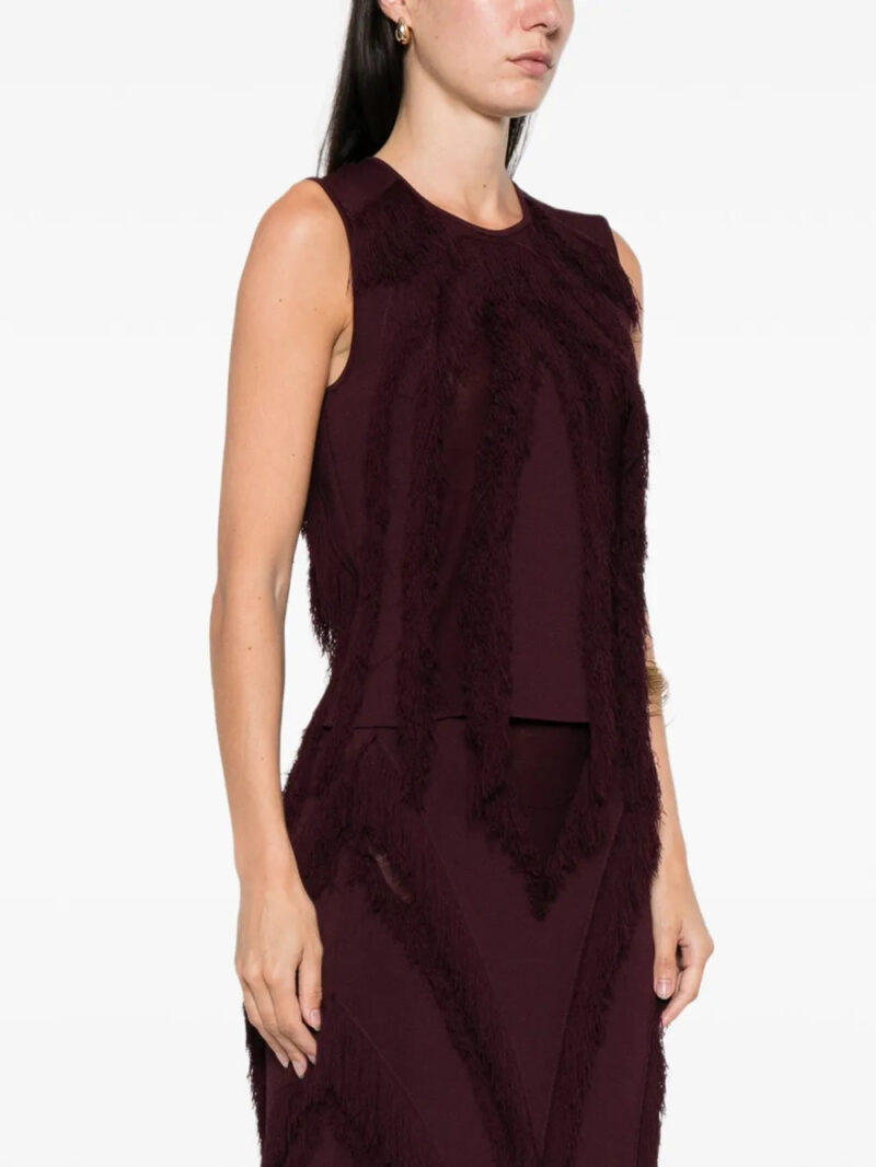 Ulla Johnson  fringe sleeveless top