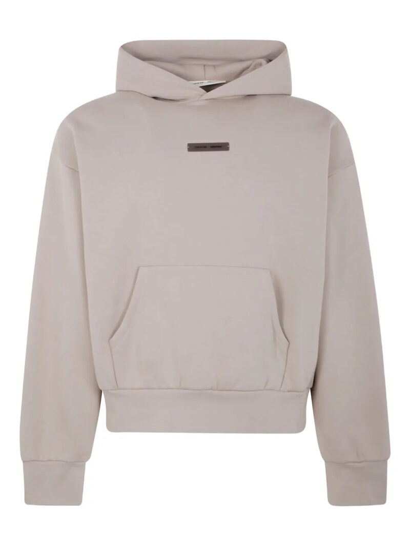 FEAR OF GOD ESSENTIALS  logo-motif hoodie
