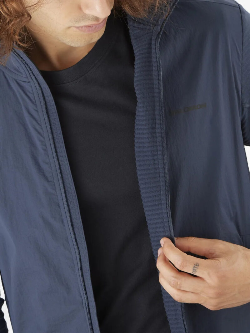 Salomon  Essential Lightwarm Hybrid zip-up sweatshirt